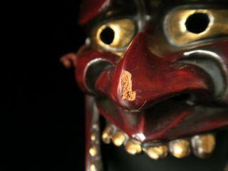 Japanese Handmade HANNYA mask noh kyougen kagura demon mask bugaku 5