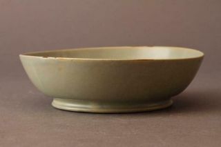 Chinese Song Dynasty Longquan Celadon Plate Dish / W 12.  8[cm] Ming Qing Bowl 3