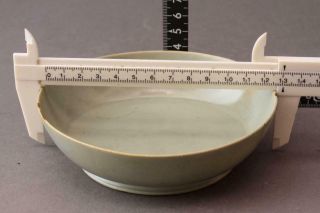 Chinese Song Dynasty Longquan Celadon Plate Dish / W 12.  8[cm] Ming Qing Bowl 9