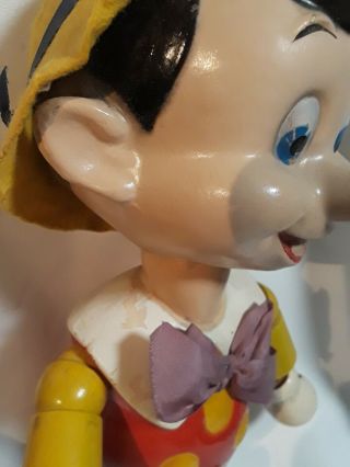 Disney Pinocchio Two IDEAL jointed wood Pinocchio & Jiminy cricket 10