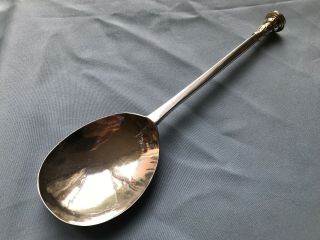 Rare Sterling Silver 17th Century Seal Top Spoon Provincial English
