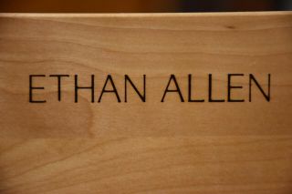 Ethan Allen Country French Dresser & Mirror 9