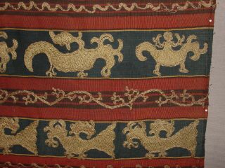 Wonderful Antique Indonesian Tapis Sumatra With ZoÖmorphic Figures Hg