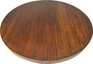 17681 Mahogany 54 Inch Empire Dining Table w/2 Leaves 4