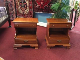 Taylor Jamestown Cherry Nightstands (pair) - Delivery Available