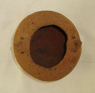 Pre - Columbian Ceramic Bowl With Tripod Base 3 - 1/2 