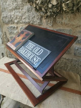 A 19th Century Mahogany Campaign Country House Library Reading Stand