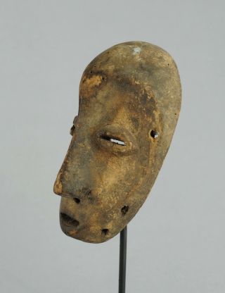 Bwami LEGA Mask heart - shaped Congo African Tribal Art Gallery Belgium 4