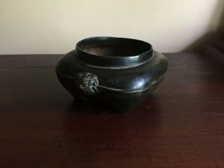 Xuande Antique Bronze Chinese Censer Incense Burner 2