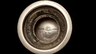 Vintage Georg Jensen Sterling Silver Grape Cup 296B Hand Hammered Denmark 7