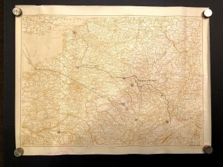 Ww1 World War L Western Front Maps 27 In Total 1918 Dates 23 - 1/2x18 "