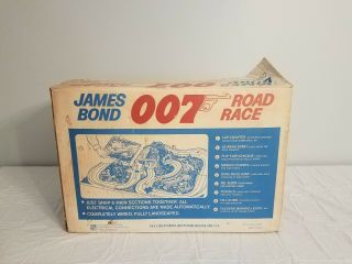 James Bond 007 Road Race Sean Connery Box 1965 Sears AC Gilbert Vintage 10
