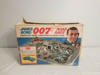 James Bond 007 Road Race Sean Connery Box 1965 Sears Ac Gilbert Vintage