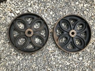 12” Fancy Wheels For Factory Carts/mill Carts Nutting/lineberry Other