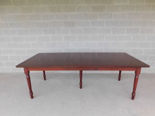 Tom Seely Solid Cherry Country Style Dining Table