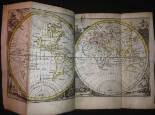 1692 Jacques Peeters L ' Atlas en Abrege ou Nouvelle Description du Monde Map 5