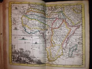 1692 Jacques Peeters L ' Atlas en Abrege ou Nouvelle Description du Monde Map 7