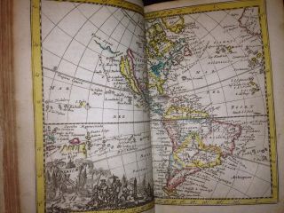 1692 Jacques Peeters L ' Atlas en Abrege ou Nouvelle Description du Monde Map 8