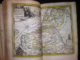 1692 Jacques Peeters L ' Atlas en Abrege ou Nouvelle Description du Monde Map 9