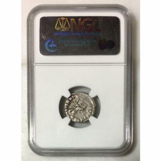 Roman Empire Faustina Jr. ,  AD 147 - 175/6 NGC VF Rev Tye ' s Stache 0001 3