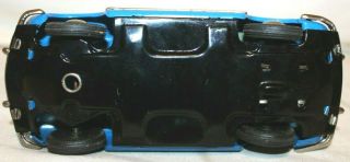 RARE 1959 KS Japan VOLKSWAGEN KARMAN GHIA Tin Friction Bandai Cragstan Toy Car 10