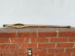 Antique Vintage Solid Bronze / Brass Door PUSH Bar 4