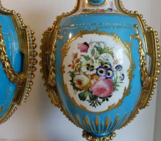 & RARE MEISSEN FLOWER VASES 19TH CENTURY 4