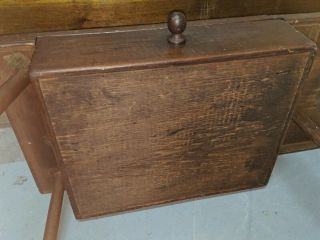 Vintage Cobblers Bench Table Solid Wood Colonial 40” 6