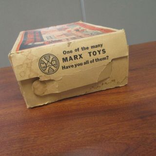 Vintage MARX TIN LITHO BOUNCING BENNY THE SAFETY CAR w/ORIGINAL BOX 12