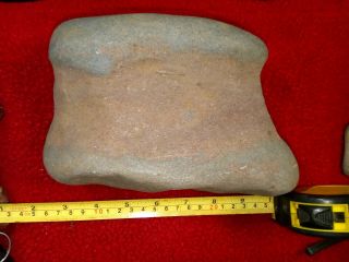 Fully Grooved Neanderthal Stone Tool,  Native American Artifacts Columbia Basin