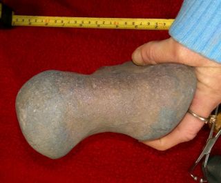 Fully Grooved Neanderthal Stone Tool,  Native American Artifacts Columbia Basin 9