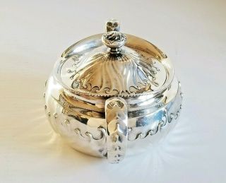 Exceptional 19C Tiffany &Co Sterling Silver Coffee/Tea Set Service Case 8