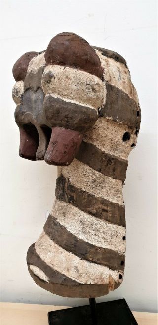 Old Tribal Songye Kifwebe Mask Dr Congo Fes Gb 0248