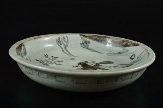 S597: Xf Chinese Person Flower Butterfly Pattern Ornamental Plate/dish