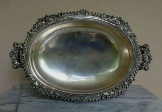 Antique Large Old Sheffield Plate Silverplate Silver Plate Soup Tureen Stag Mark 6