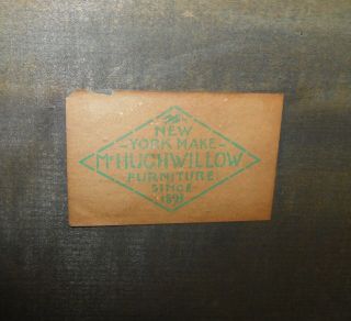 Antique Wicker Dresser with Tilt Mirror By McHughwillow 7
