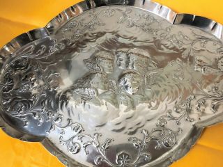 Sterling Silver Tray - William Comyns - London - 1977