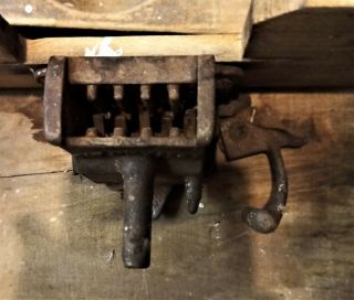 Rare Antique General Store 1800s Wooden Cash Register Drawer,  Insert Trays 12