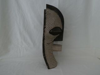 Vintage African Tribal Art Wooden Mask 4