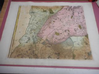 100 Chigwell Waltham Romford Essex Sheet 16 Map By Chapman Andre C1777