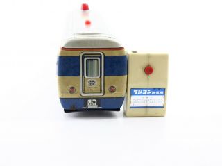 VINTAGE TRADE MARK TM RADICON HIKARI MONORAIL TYPE TRAIN JAPAN TIN BATTERY TOY 2 6