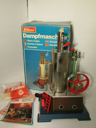 Wilesco D 45 Dampfmaschine Steam Engine Made In West Germany