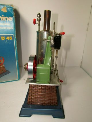 Wilesco D 45 Dampfmaschine Steam Engine Made In West Germany 7