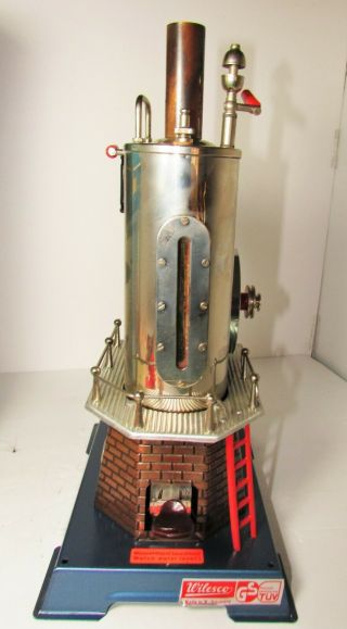 Wilesco D 45 Dampfmaschine Steam Engine Made In West Germany 8