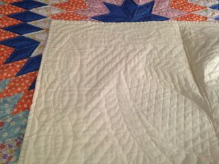 Vintage Texas Lone Star Quilt Queen Size 80 