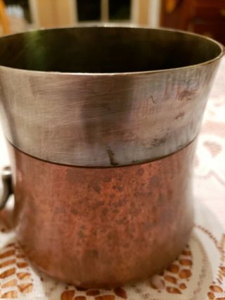 Georg Jensen HK Design Silverplate/silver? & Copper tankard - Denmark 6