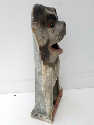 Great,  antique French passe - boules,  paper - maché,  1900 ' s,  Fairground game,  DOG 6