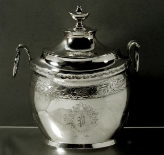 William G.  Forbes Silver Covered Bowl C1800 Federal