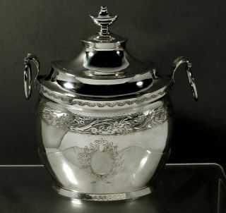 William G.  Forbes Silver Covered Bowl c1800 Federal 2