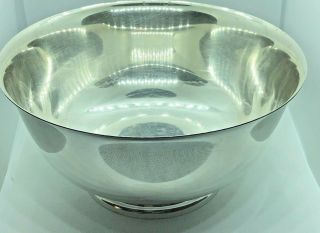 Tiffany & Co.  Sterling Silver.  925 Revere Bowl " Fruit Bowl " (464.  7g) 23617
